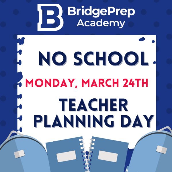 No School Teacher Planning Day