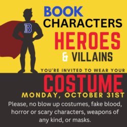 Calling All Book Worms, Heroes, and Villains!